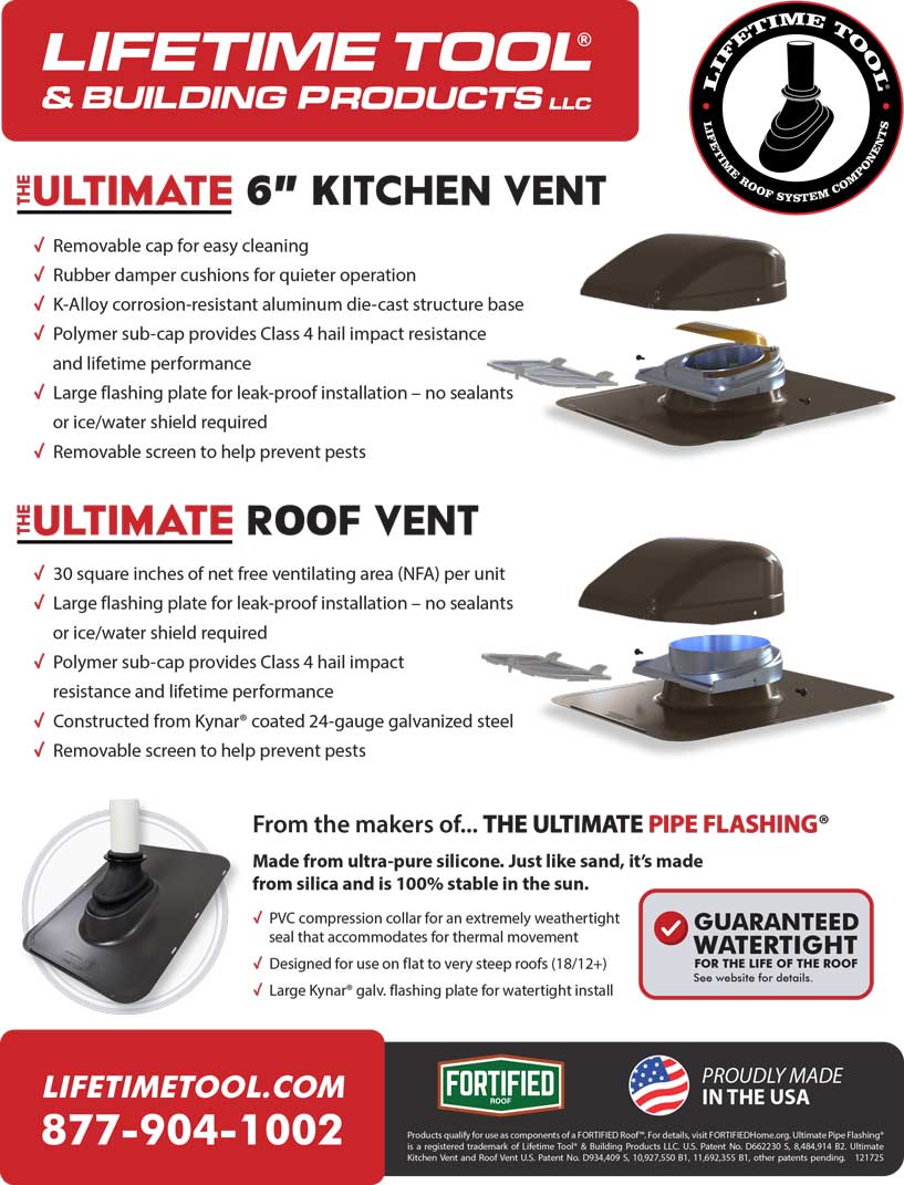 The Ultimate Kitchen Vent and Roof Vent Flyer