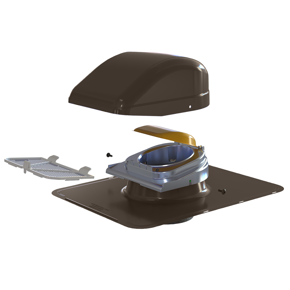 Ultimate 6" Kitchen Vent for Shingle Roofs