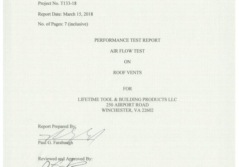 Ultimate Bath/Dryer Vent Air Flow Comparative Test