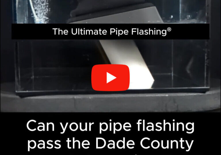 Ultimate Pipe Flashing® from Lifetime Tool® Submersion Tank Test Video